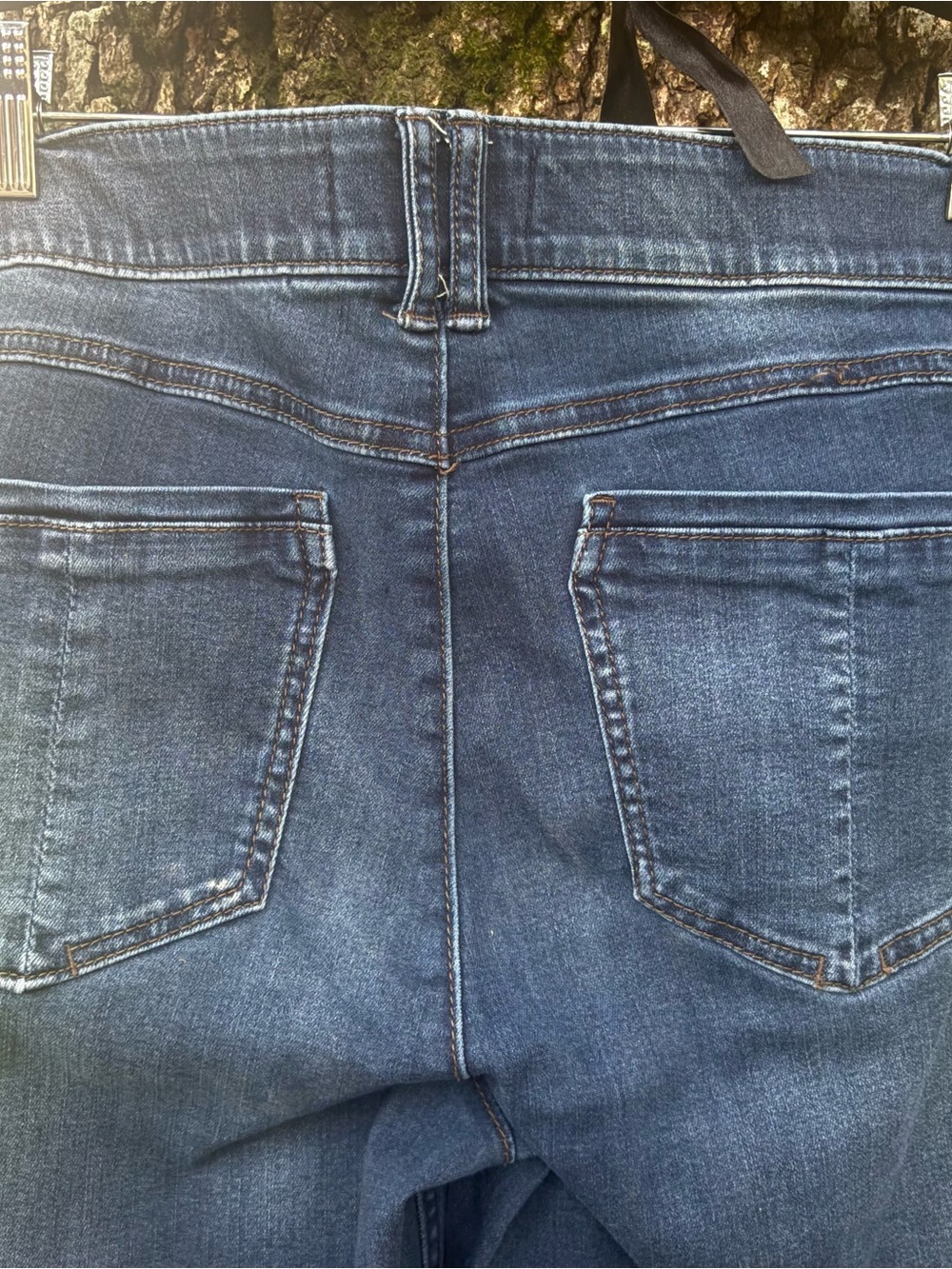 DEMOCRACY ABSOLUTION DARK WASH BOOT CUT 12 DENIM BLUE JEANS - Picture 5 of 7